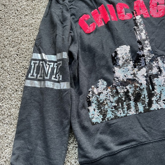 Victoria's Secret PINK Gray Hoodie - Picture 2 of 9